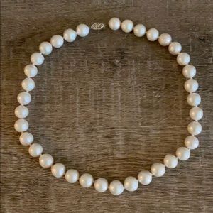 NWOT BOON 17.25” 10mm SouthSea CreamPearl Necklace